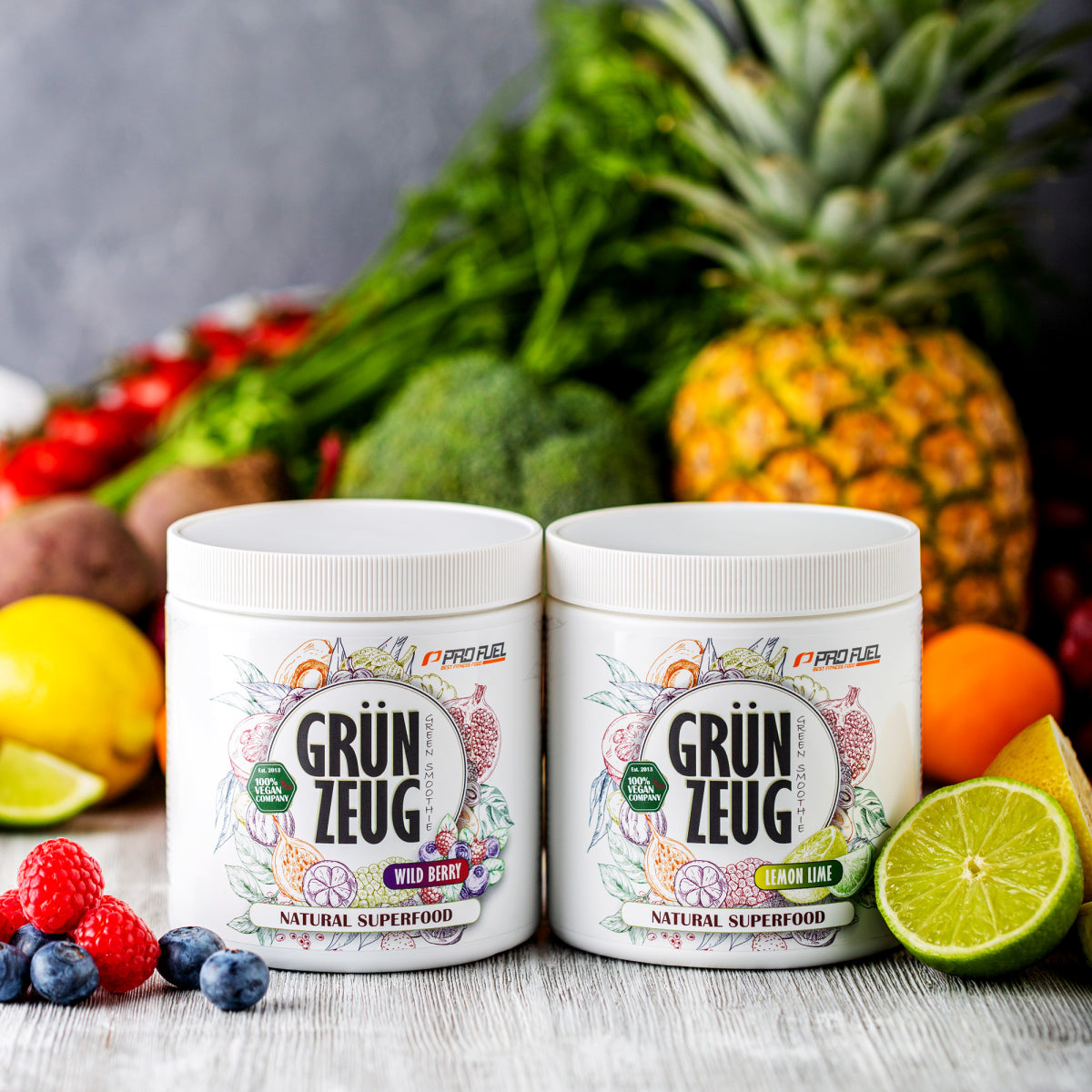 ProFuel GRÜNZEUG Superfood 300g Lemon Lime