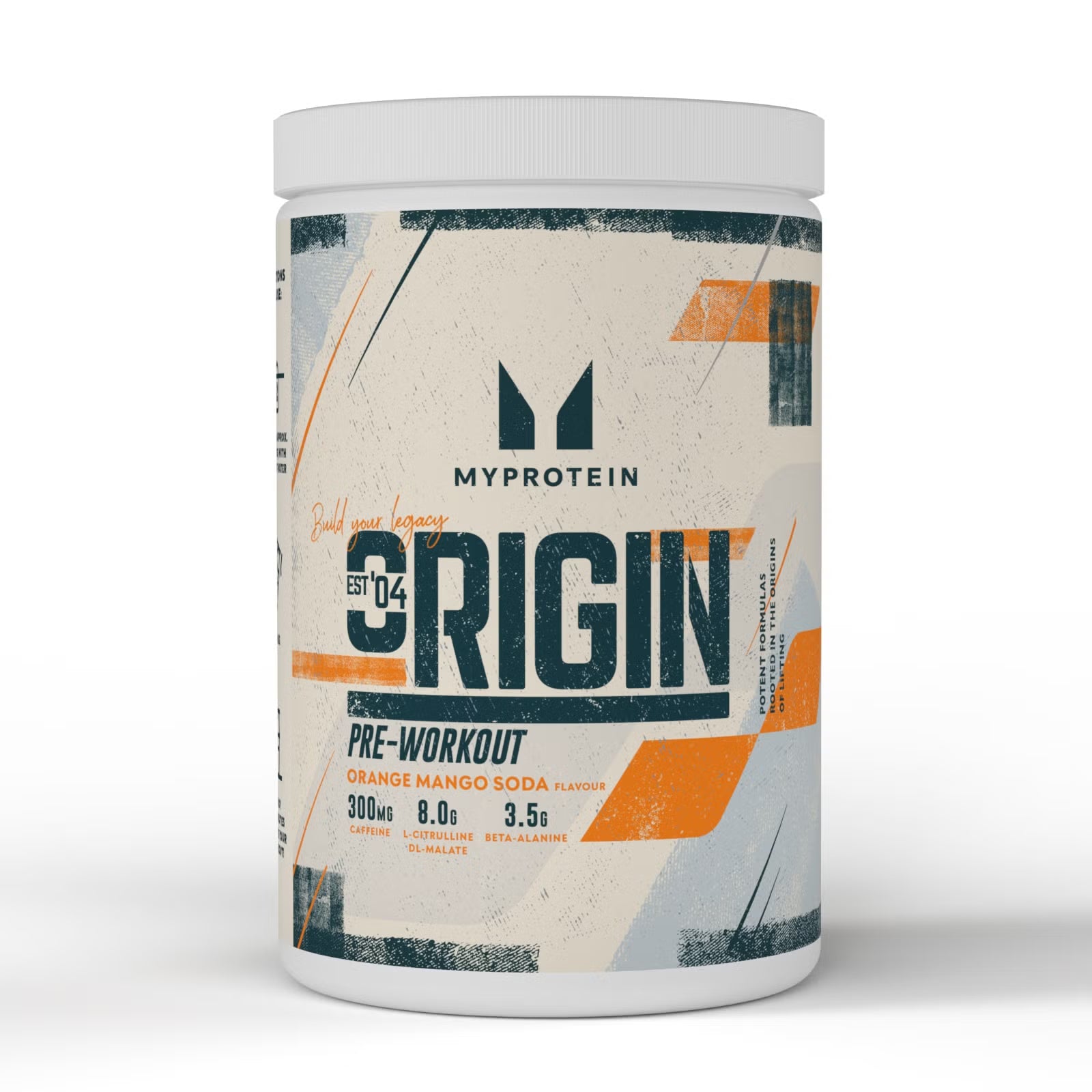 MyProtein Origin Pre-Workout 600g Orange Mango Soda