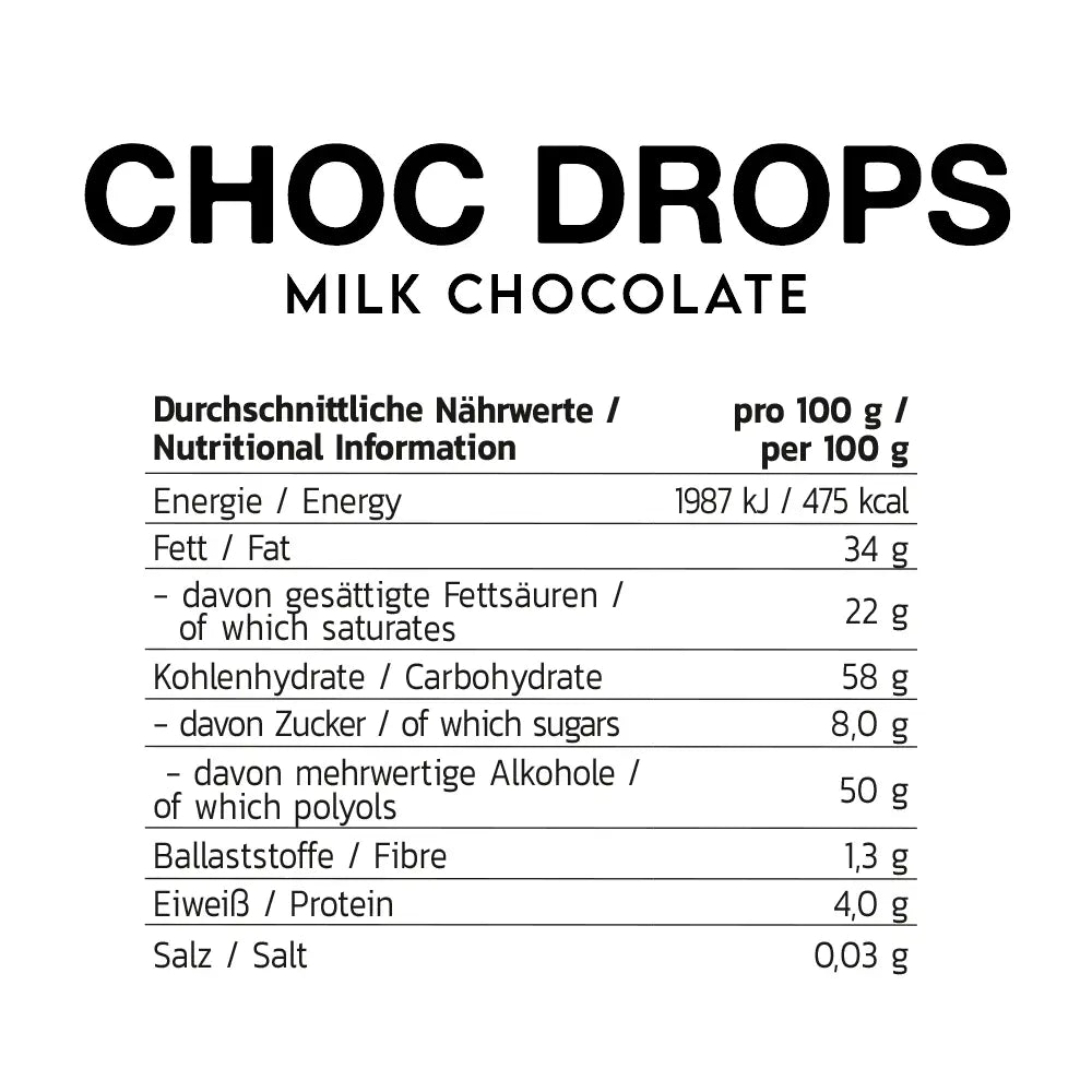 INLEAD Choc Drops 150g Milk Chocolate