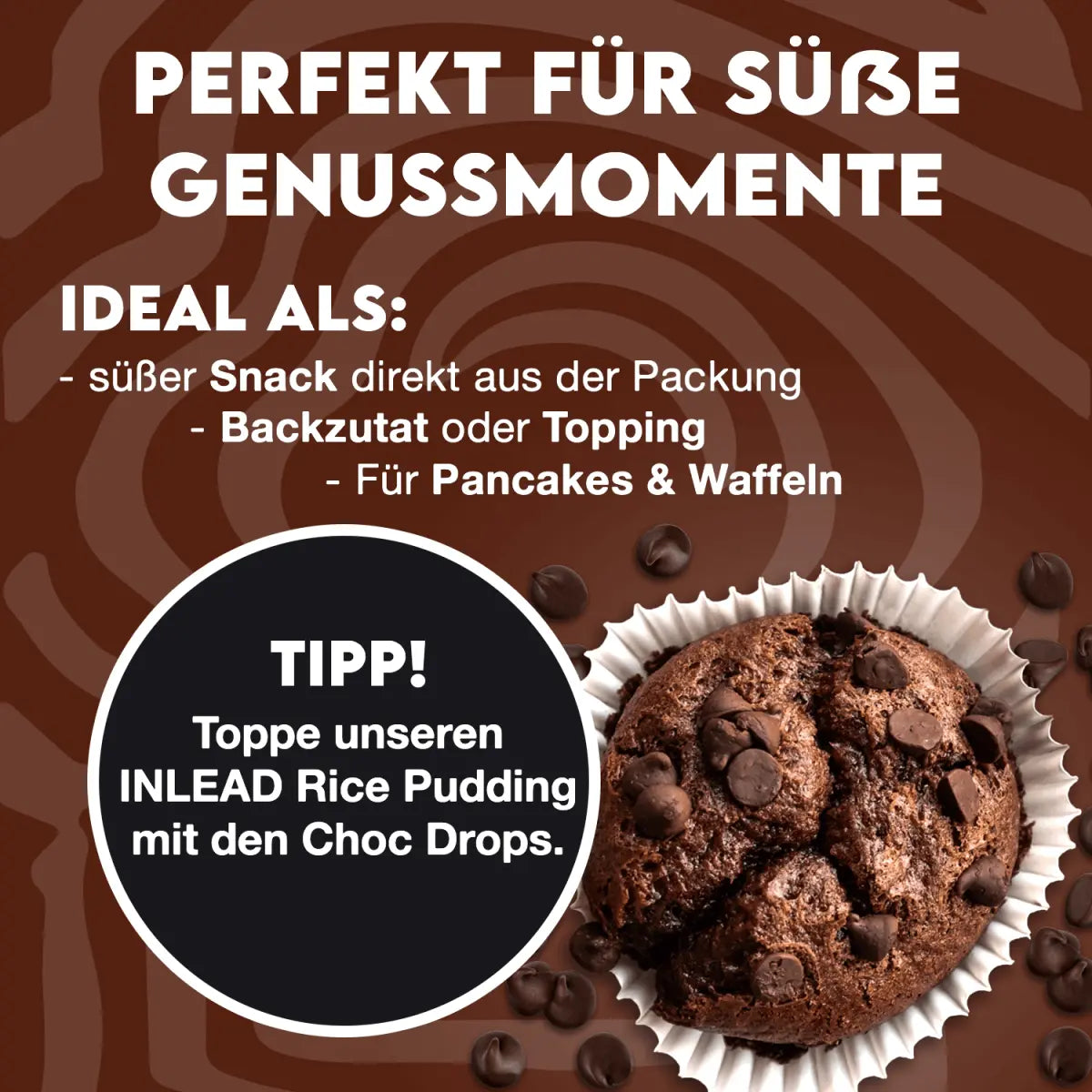 INLEAD Choc Drops 150g Milk Chocolate