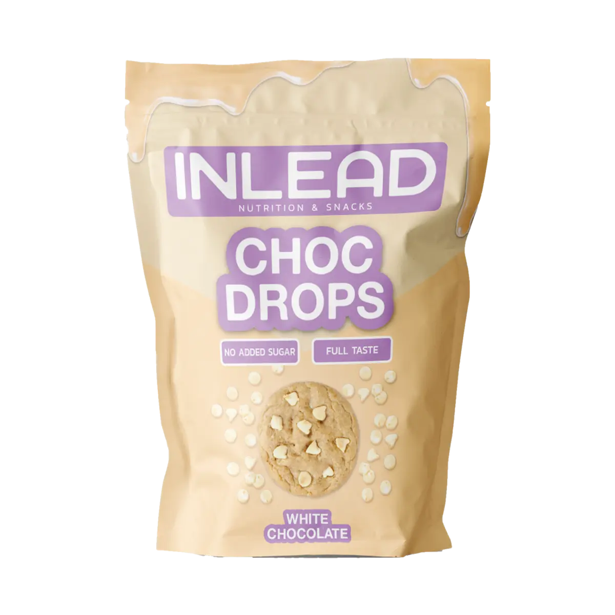 INLEAD Choc Drops 150g White Chocolate