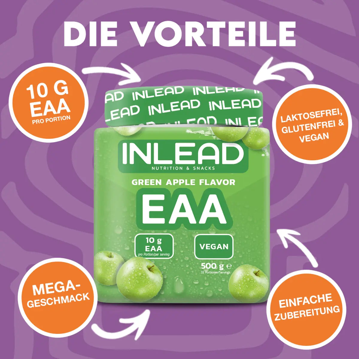 INLEAD EAA 500g Green Apple