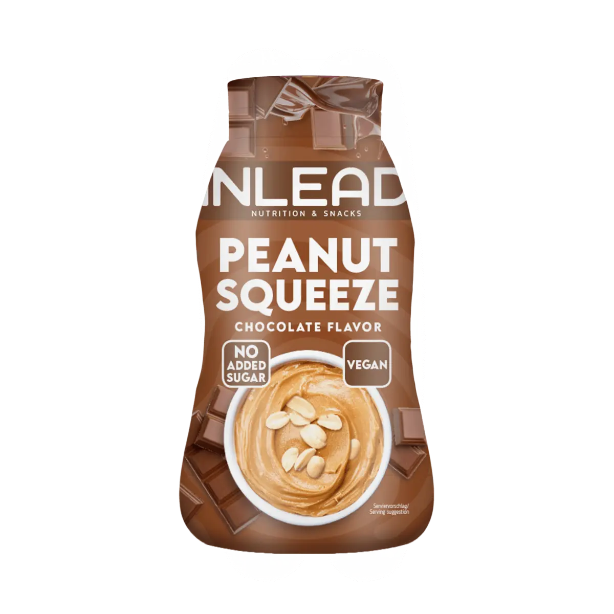 Inlead Peanut Squeeze 520g Chocolate