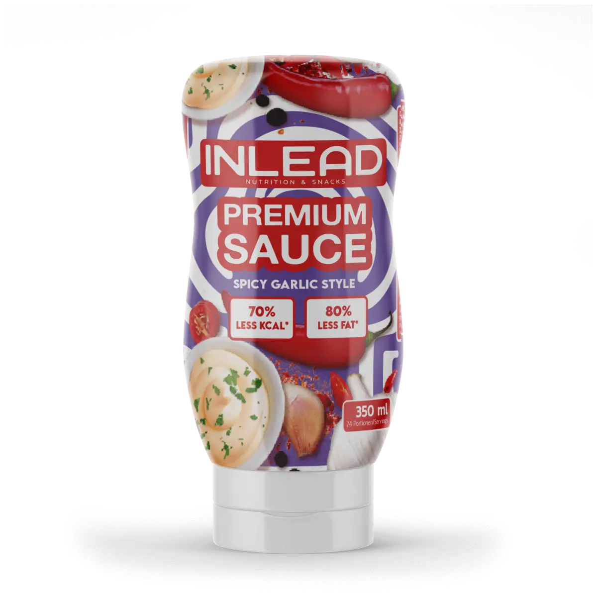 INLEAD Premium Sauce 350ml Spicy Garlic Style