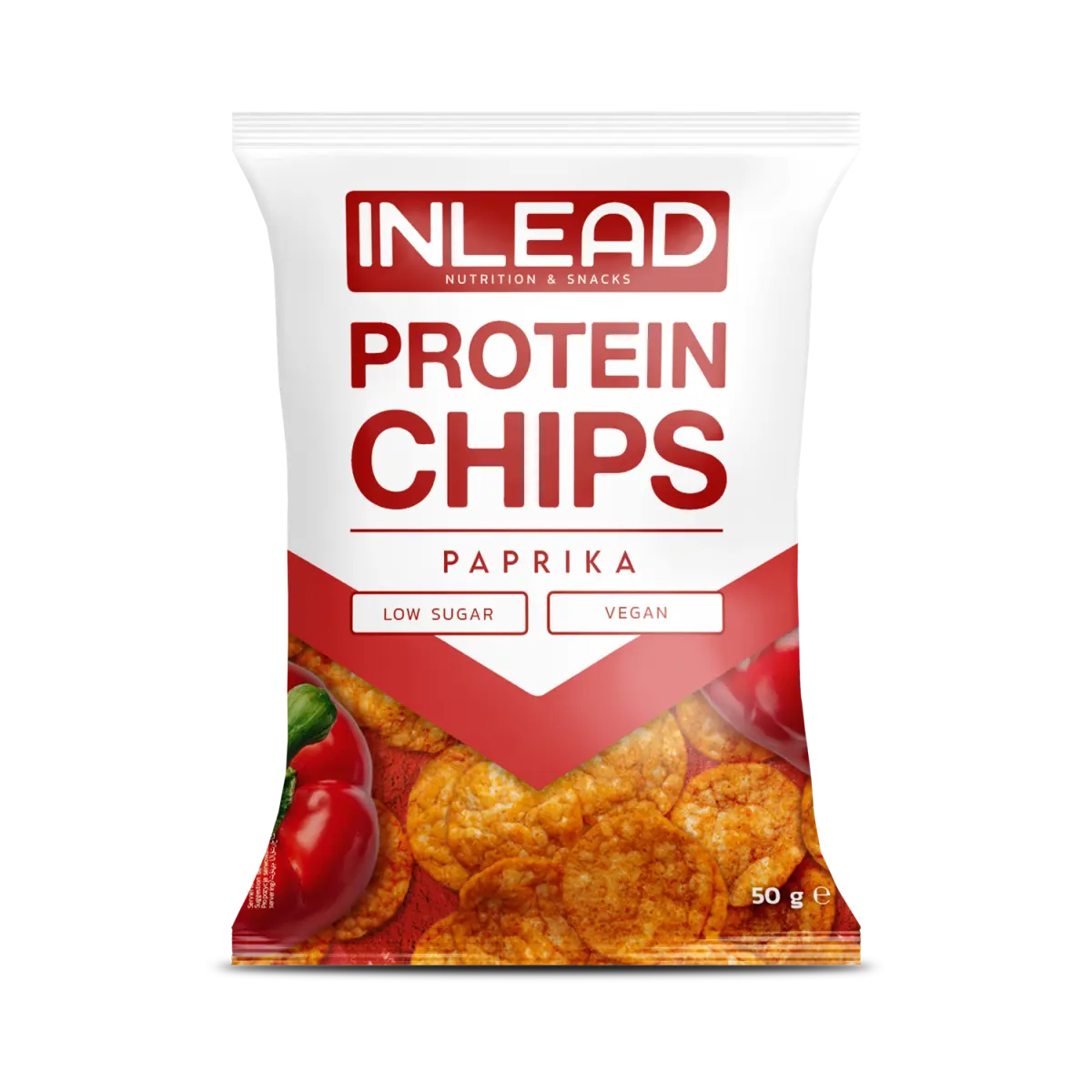 INLEAD Protein Chips 6 x 50g Paprika