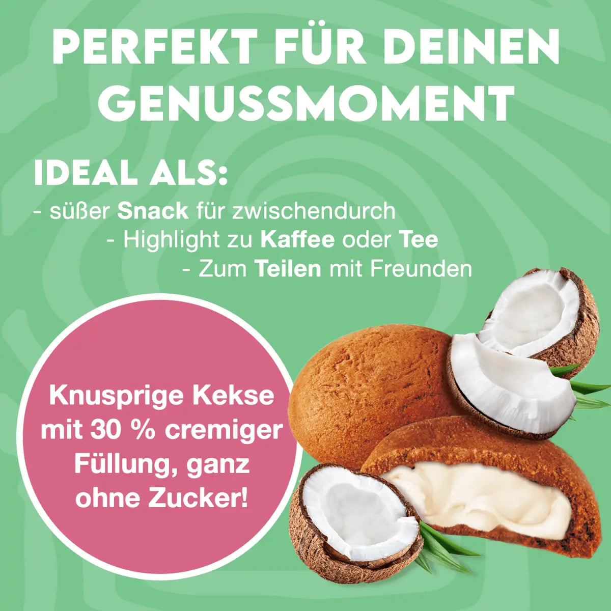 INLEAD Tea Time Cookies 150g Coconut