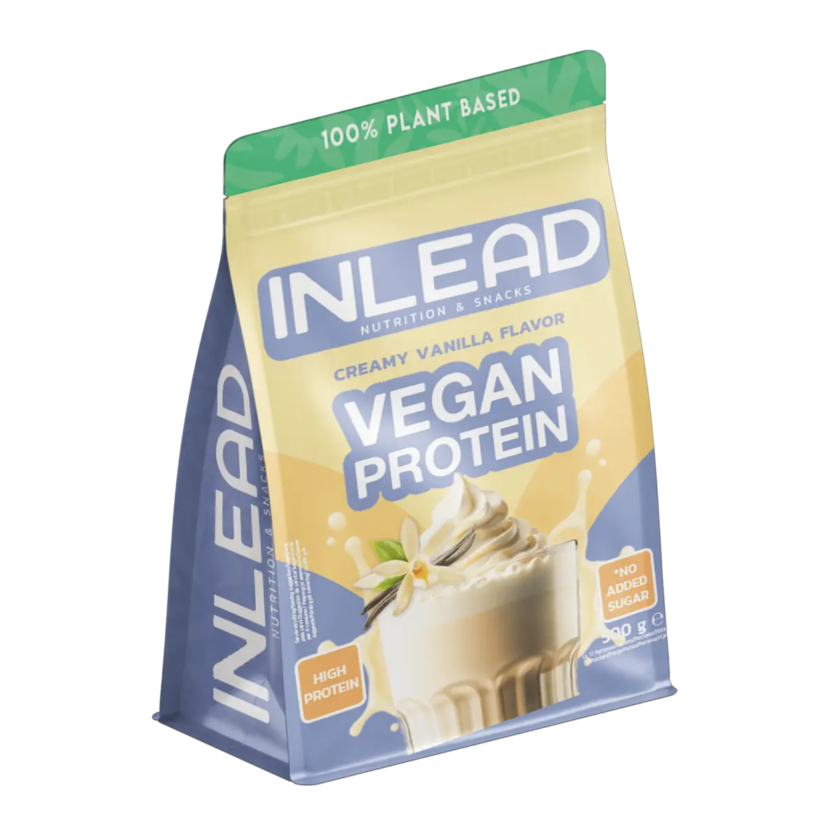 INLEAD Vegan Protein 500g Creamy Vanilla
