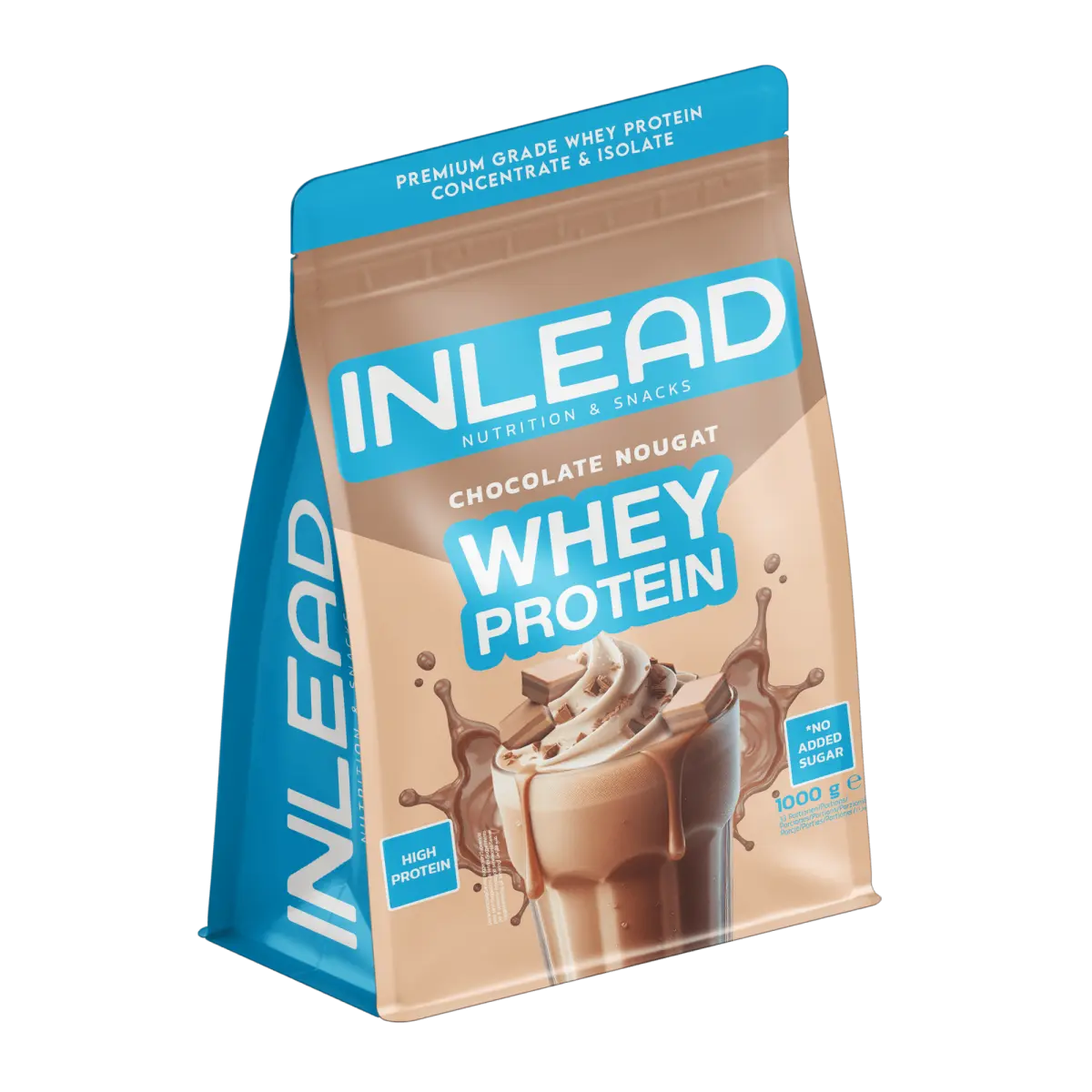 INLEAD Whey Protein 1kg Chocolate Nougat