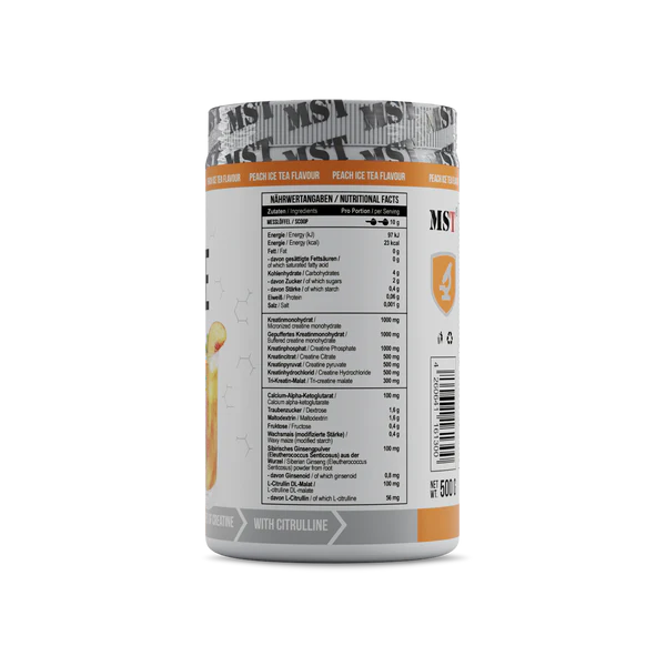 MST Creatine Kick 500g Peach Ice Tea