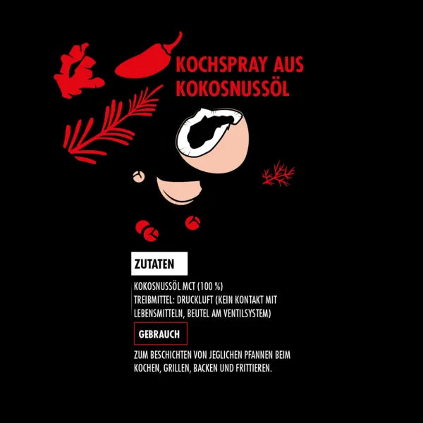 Big Zone Coconut Cooking Spray 200ml