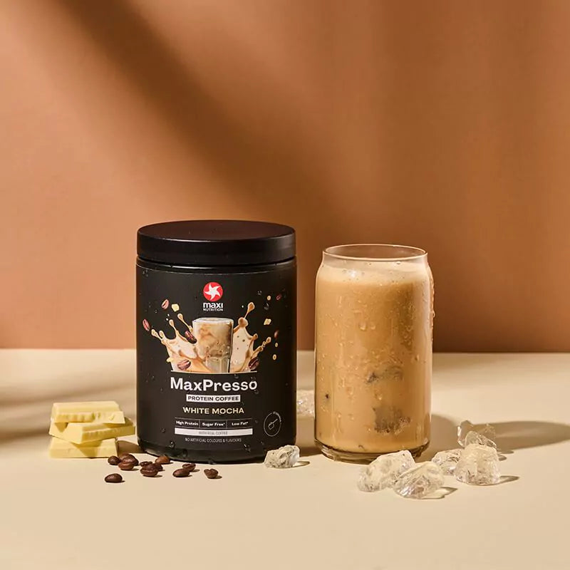 MaxiNutrition MaxPresso Protein Coffee 300g White Mocha