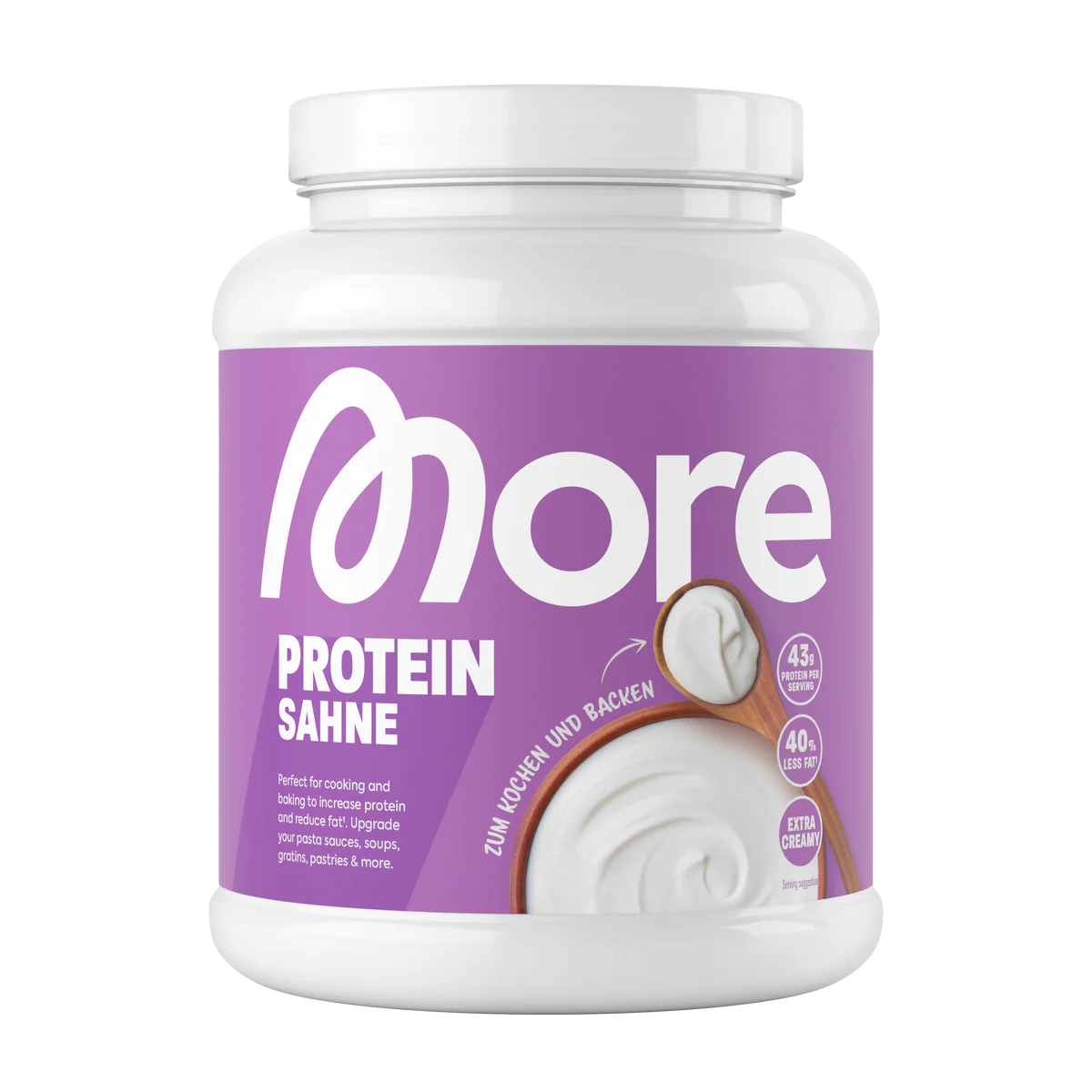 More Nutrition Protein Sahne 600g