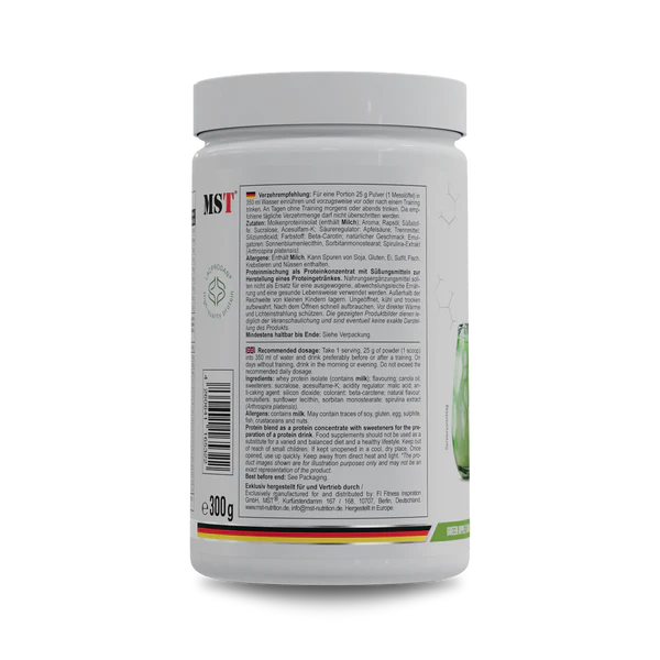MST Clear Iso Whey 300g Green Apple