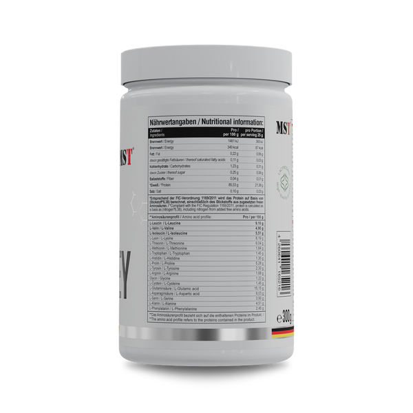 MST Clear Iso Whey 300g Orange