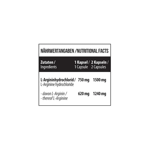 MST L-Arginine 120 Kapseln