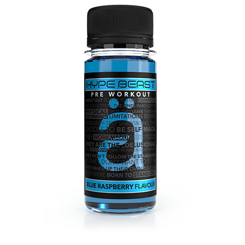 Nanosupps Hype Beast Shot 12 x 60ml Blue Raspberry