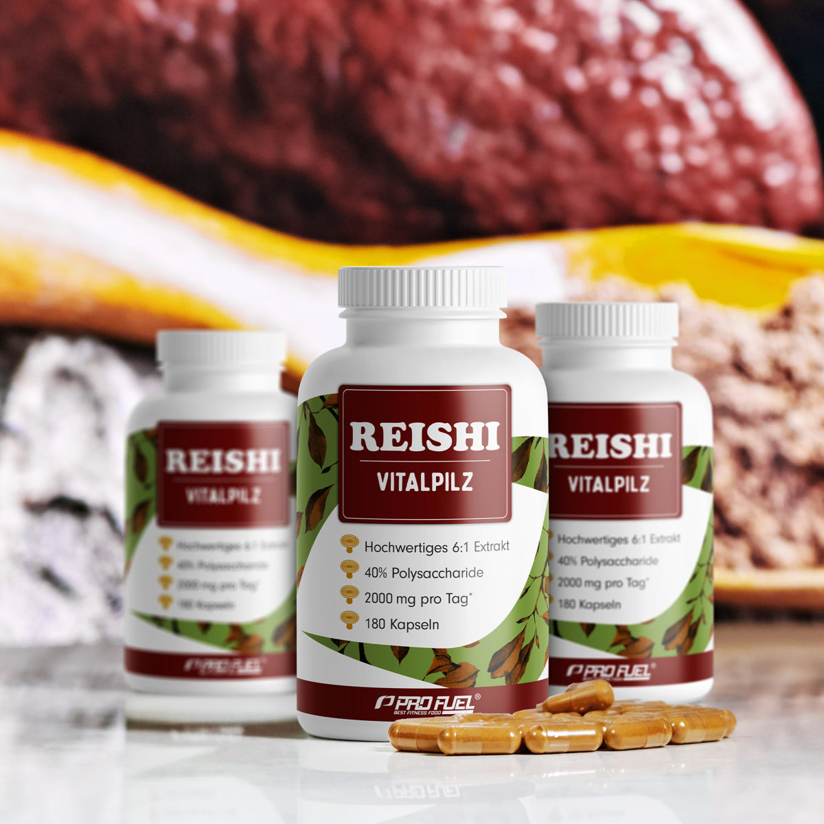 ProFuel REISHI Vitalpilz 180 Kapseln