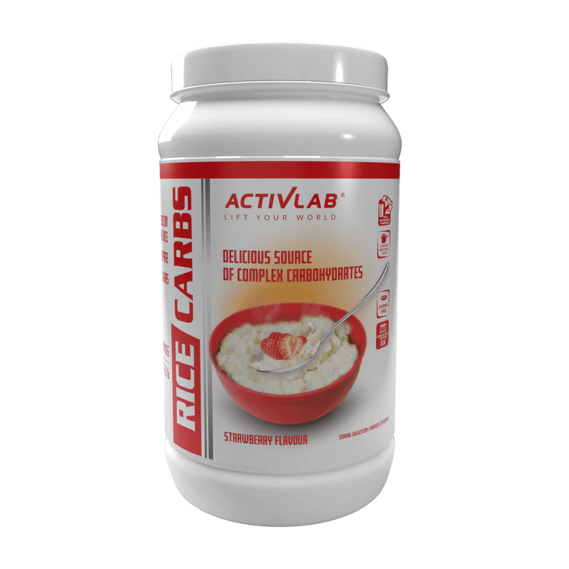 Activlab Rice Carbs 1kg Strawberry