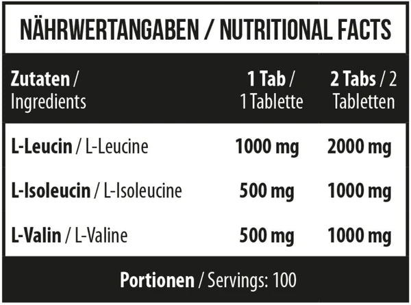 MST BCAA Huge 200 Tabletten