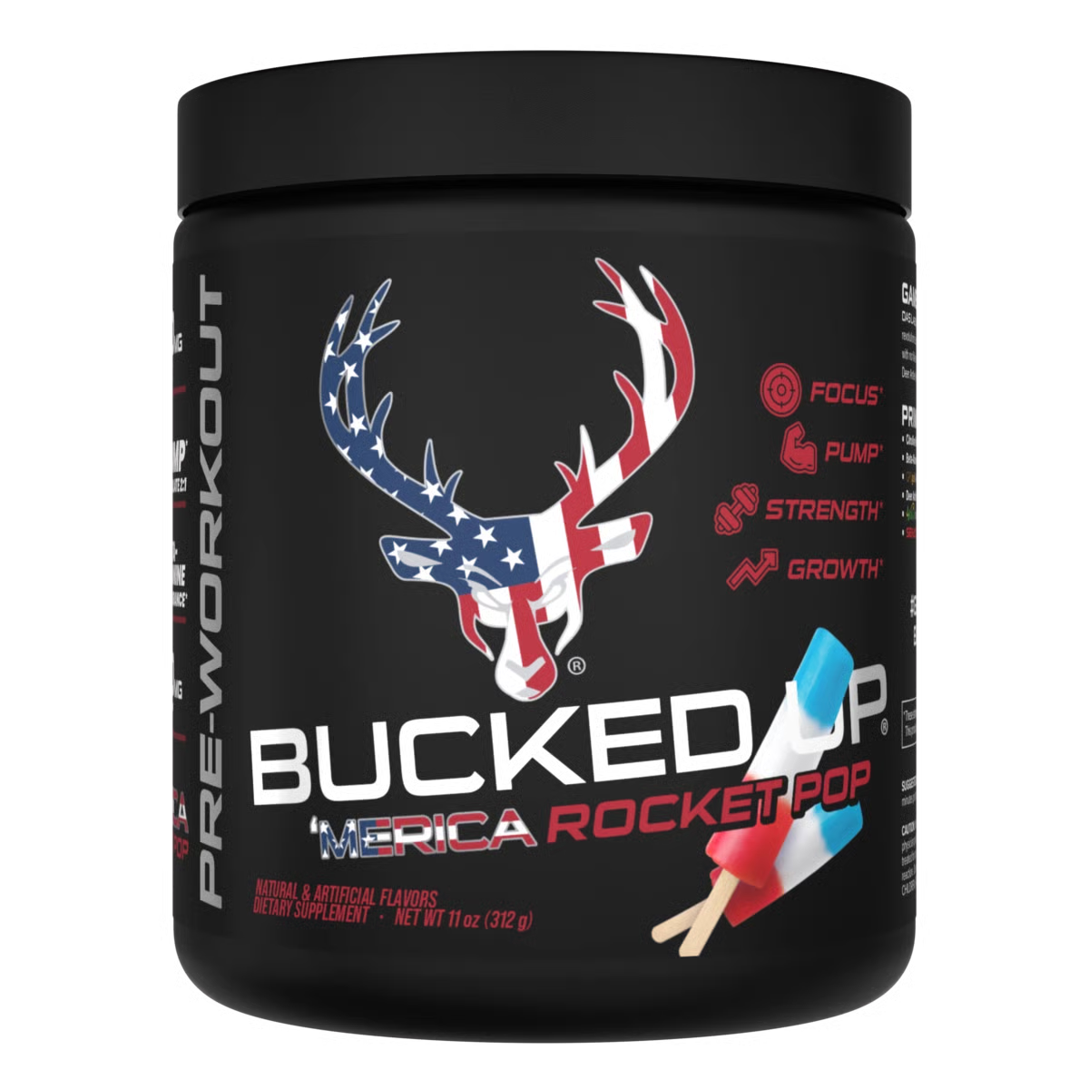 Bucked Up Pre-Workout 260g Rocket Pop