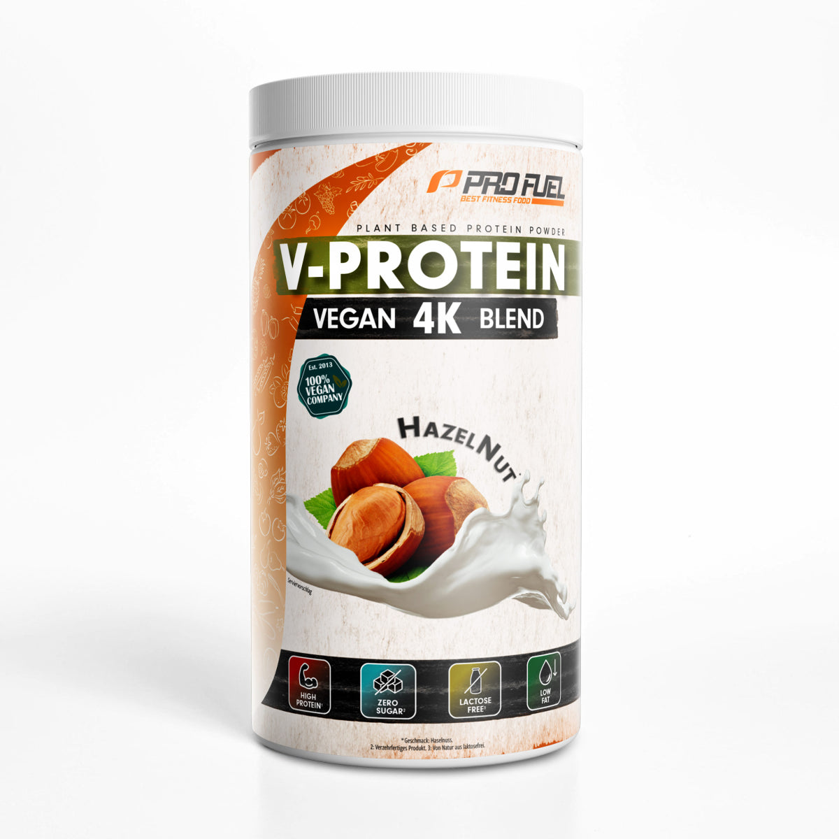 ProFuel V-PROTEIN Vegan 4K Blend 750g Hazelnut