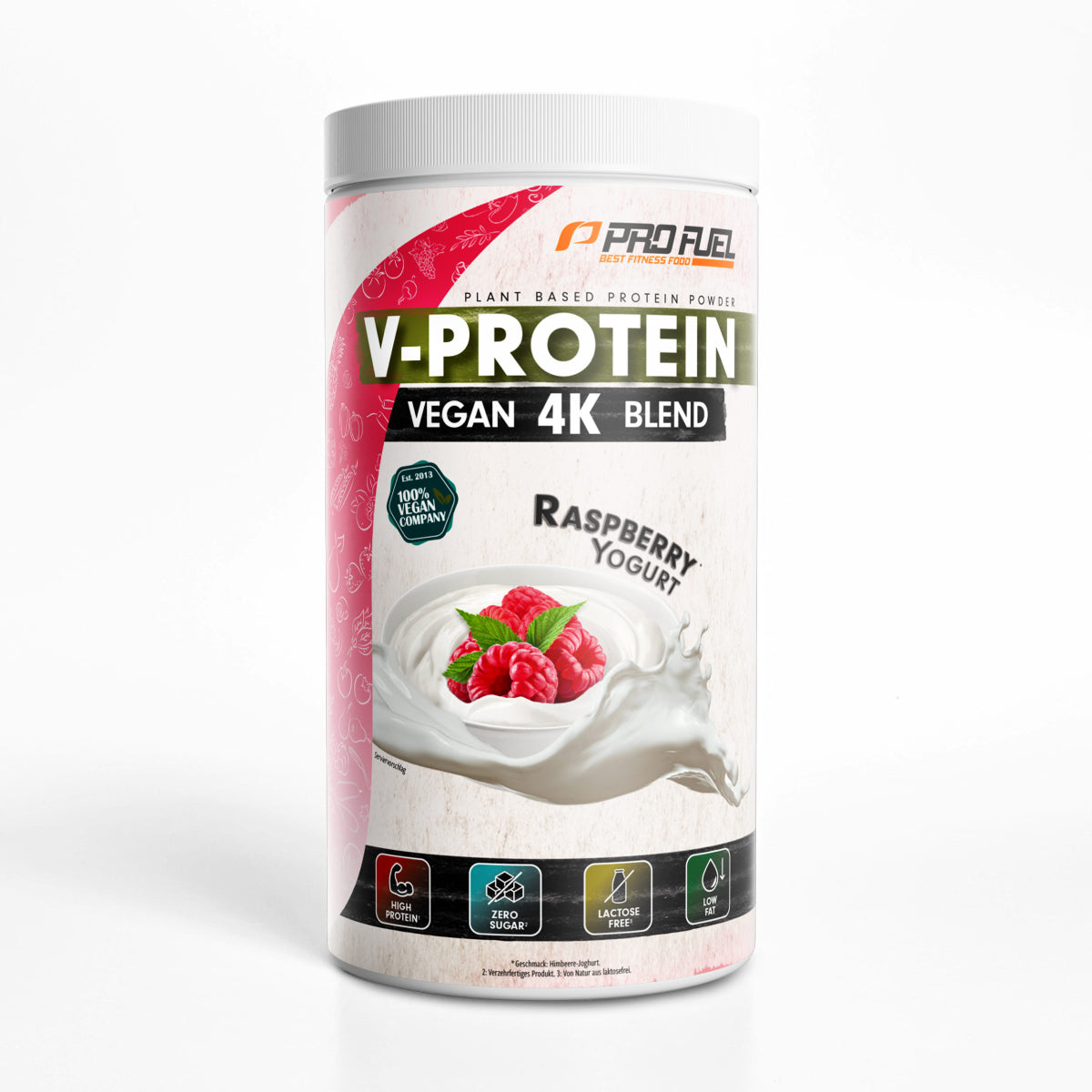 ProFuel V-PROTEIN Vegan 4K Blend 750g Raspberry Yogurt