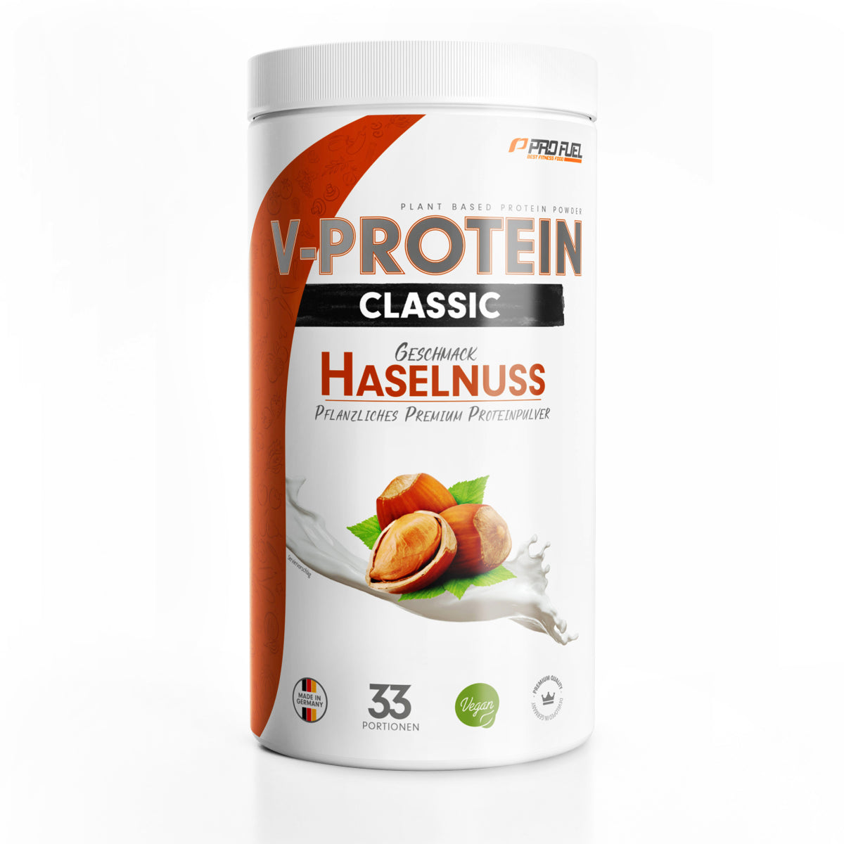 ProFuel V-PROTEIN Vegan Classic 1kg Haselnuss