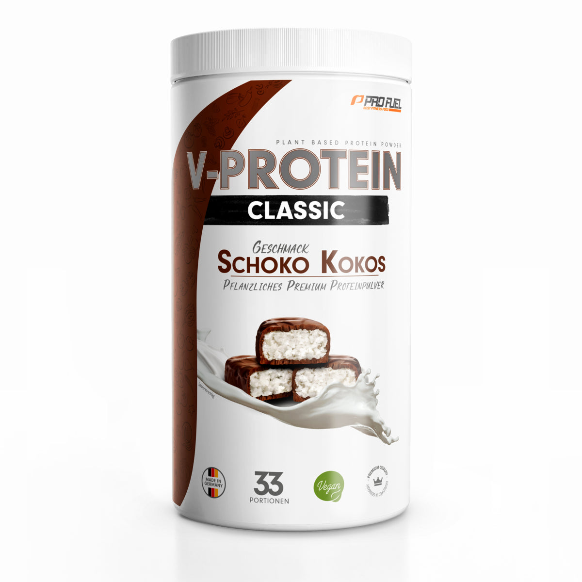 ProFuel V-PROTEIN Vegan Classic 1kg Schoko Kokos