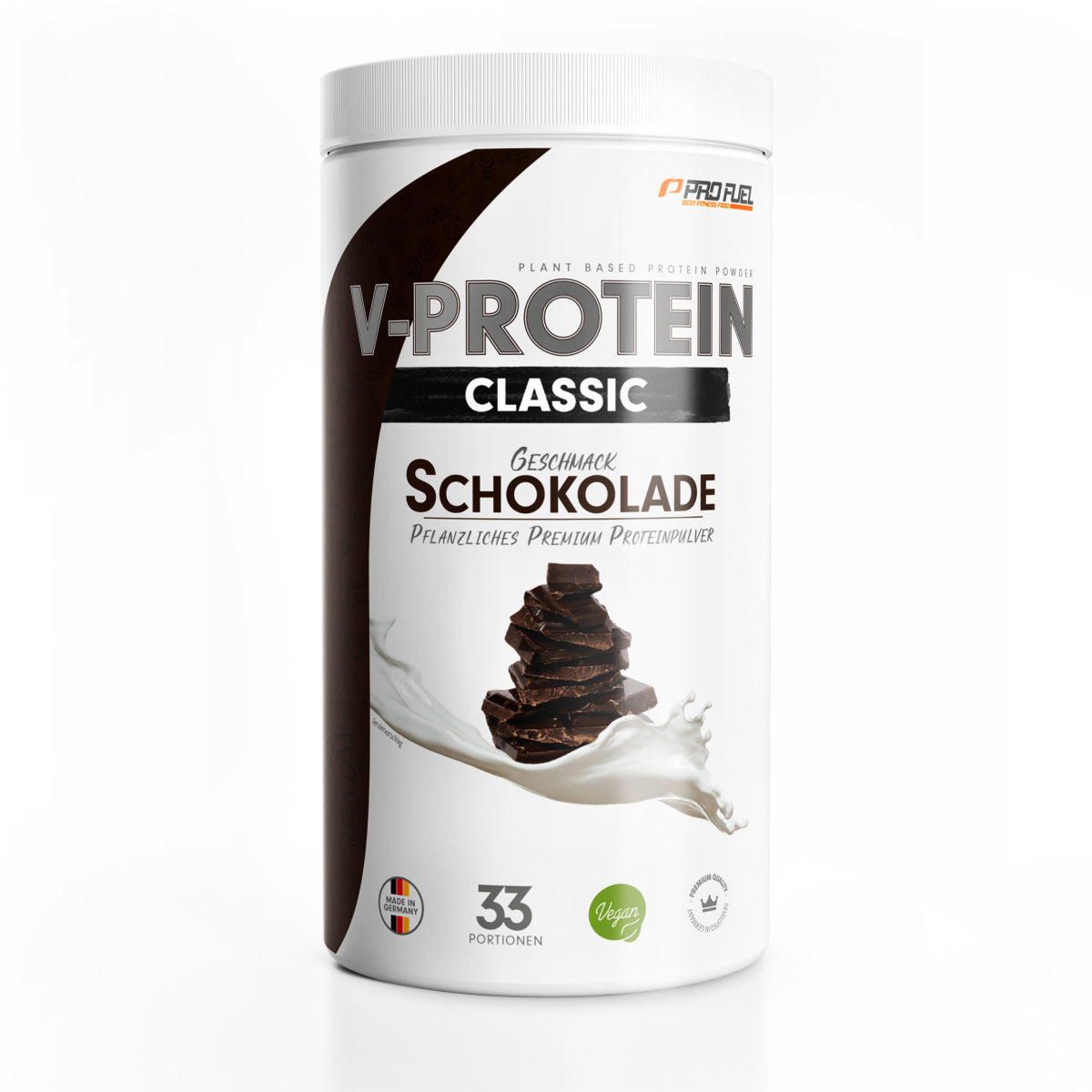 ProFuel V-PROTEIN Vegan Classic 1kg Schokolade