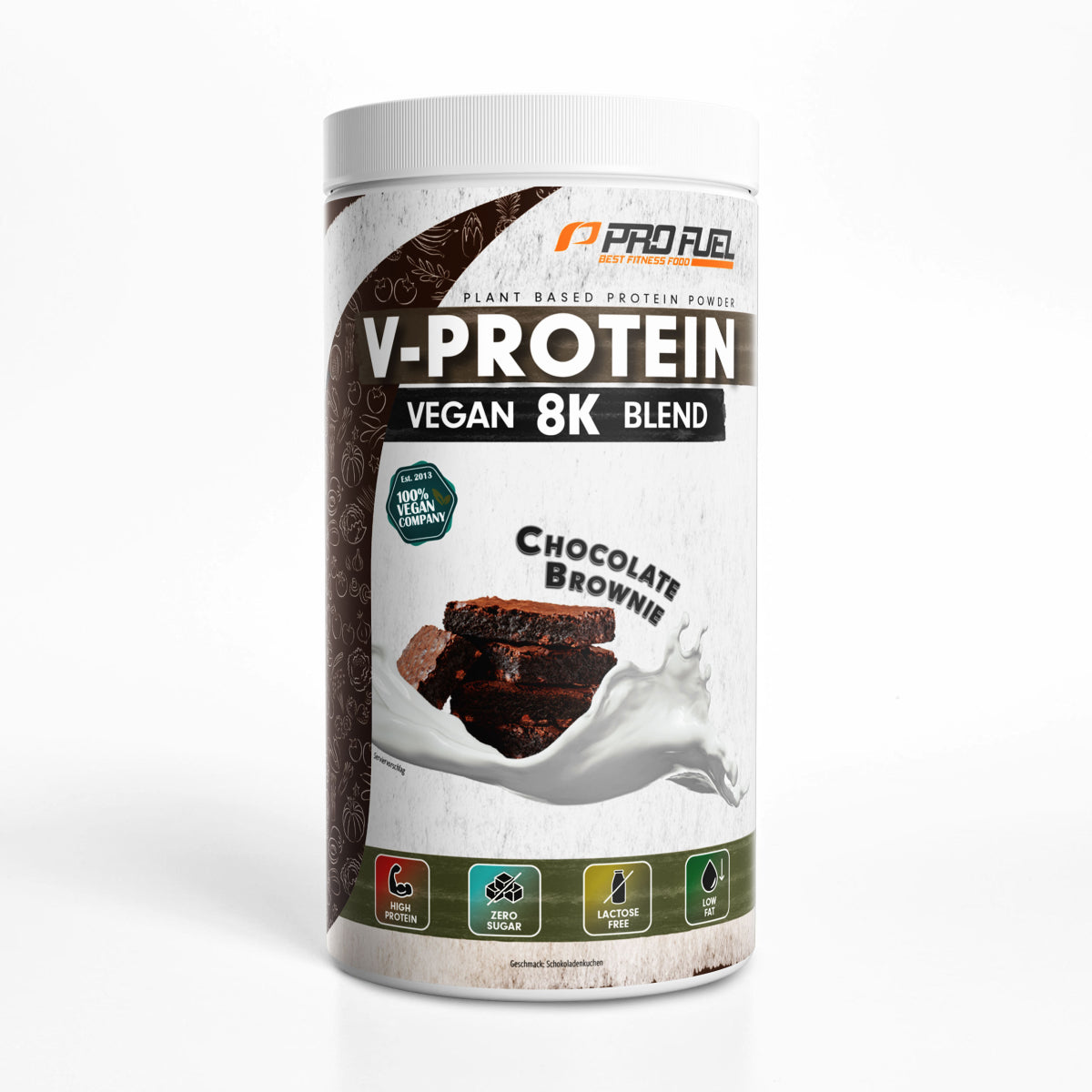 ProFuel V-PROTEIN Vegan 8K Blend 750g Chocolate Brownie