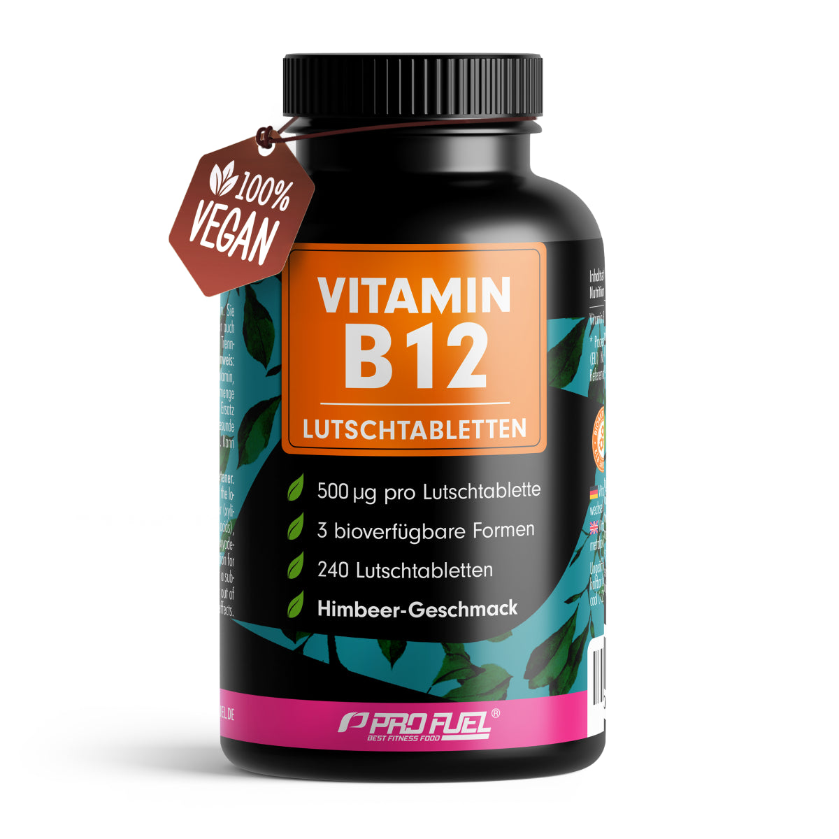 ProFuel VITAMIN B12 240 Lutschtabletten Himbeere
