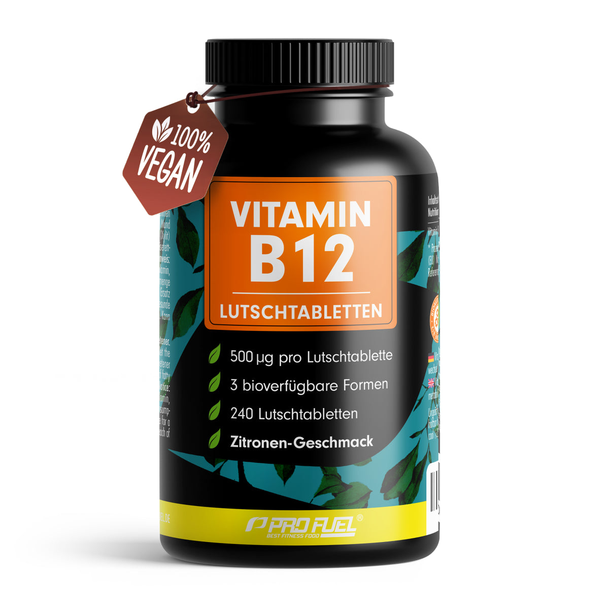 ProFuel VITAMIN B12 240 Lutschtabletten Zitrone