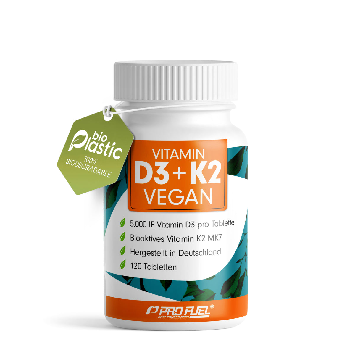 ProFuel VITAMIN D3 + K2 100% Vegan 120 Tabletten