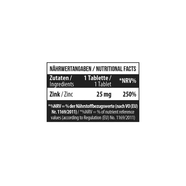 MST Zinc Chelate Bisglycinate 180 Tabletten